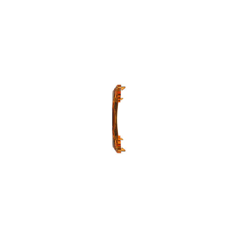 KC HiLiTES FLEX ERA LED Light Bar 10in. Light Shield - Amber (SHIELD ONLY) - 5333
