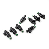 DeatschWerks Universal 1000cc Low Impedance 14mm Upper Injector - Set of 8 - 42M-14-1000-8