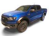 Bushwacker 2019 Ford Ranger Supercrew Extend-A-Fender Style Flares 4pc - Black - 20953-02
