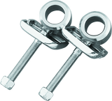 Bikers Choice 79-99 XL 73-E86 FL FX 82-94 FXR 80-83 FLT Chrome Axle Adjusters Replaces H-D 41530-84T - 490006