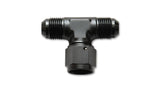 Vibrant -10AN Tee Fitting with Female -10AN Swivel On Side - 10794