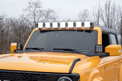 Diode Dynamics Bronco SS5 Sport CrossLink Windshield - White Combo Lightbar Kit - DD7232