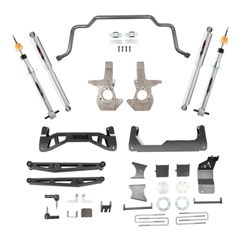 Belltech 16-18 Chevrolet Silverado / GMC Sierra 1500 4WD 7-9in Suspension Lift Kit w/ Shocks - 150203TPS