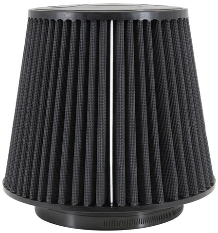 K&N Universal Rubber Filter-Round Tapered 6in Flange ID x 9in Base OD x 6.625in Top OD x 7.5in H - RU-5177HBK