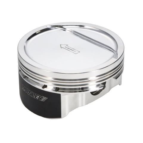 Manley Small Block Chevy LS Series 4.075in Bore 1.115in CD -18cc Dish Platinum Series Pistons - E/D - 596275CE-8