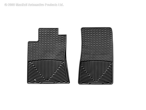 WeatherTech 08-10 Cadillac CTS Front Rubber Mats - Black - W93