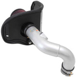 K&N 12 Chevy Sonic 1.4L Silver Typhoon Performance Intake - 69-4524TS