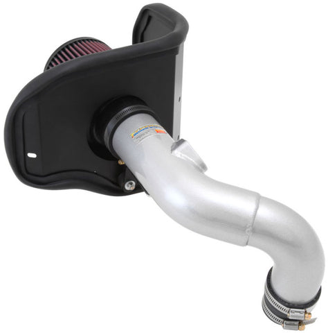 K&N 12 Chevy Sonic 1.4L Silver Typhoon Performance Intake - 69-4524TS