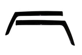 AVS 07-14 Toyota FJ Cruiser Ventvisor Outside Mount Window Deflectors 2pc - Smoke - 92735