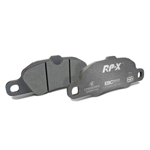 EBC Racing 09-12 Porsche 911 (997) Carrera 2 3.6L (Cast Iron Rotor Only) RP-X Front Brake Pads - DP82057RPX