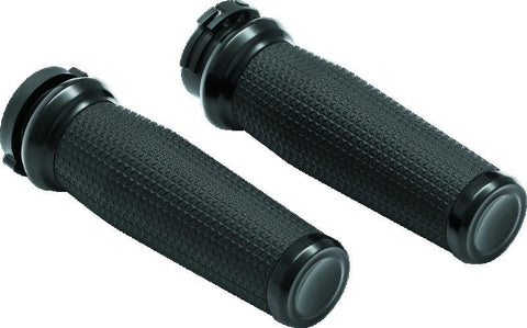 Kuryakyn Thresher Grips Dual Cable Black - 5941