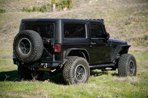 DV8 07-18 Jeep Wrangler (JK) Tire Carrier for MTO Bumper - TCJK-13