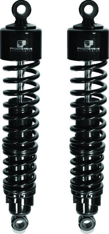 Progressive Harley-Davidson 413 Series Shocks 15.0in - Black - 413-4039B