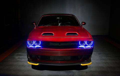 Oracle 15-21 Dodge Challenger LED Waterproof Halo Kit - ColorSHIFT - BC1 - 3990-335