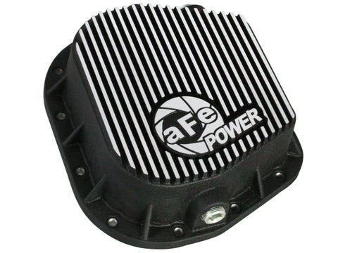 aFe Power Rear Differential Cover (Machined) 12 Bolt 9.75in 11-13 Ford F-150 EcoBoost V6 3.5L (TT) - 46-70152