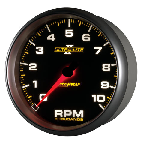 Autometer Ultra-Lite II 5 Inch 10000 RPM In-Dash Tachometer - 4998