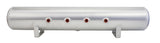 Air Lift 5 Gal Alum Air Tank - (4) 3/8in Face Ports & 1/4in Drain Port - 36in L X 6in D - 11956