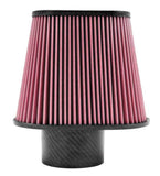 K&N Universal Air Filter 3 11/16in Flange x 8 3/4 x 5 1/2in Base x 6 3/8 x 3 3/16in Top x 7in Height - RP-5285