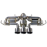 Remark 2023+ Honda Civic Type-R (FL5) Triple Tip Cat-Back Exhaust w/ Triple Tip & Front Pipe - RK-C3076H-09