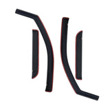 Westin 2007-2014 Chevrolet/GMC Tahoe/Yukon/Yukon Denali In-Channel Wind Deflector 4pc - Smoke - 72-39403