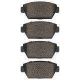 DFC 85-94 Plymouth Laser Rear 4000 Hybridynamic Brake Pads - 4000-0329-00