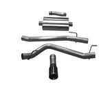 Corsa 20-25 Jeep Gladiator JT 3.6L Single Side Exit Cat-Back Exhaust System w/ Single 4in Black Tip - 21060BLK