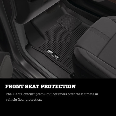 Husky Liners 15-17 Cadillac Escalade ESV X-Act Contour Black Floor Liner (2nd Seat) - 53171