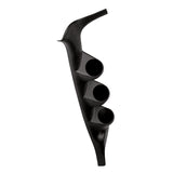 Autometer 92-97 Ford F Series (exc 97 F-150) Triple Pillar - Black - 17303
