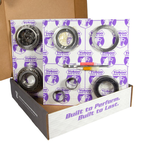 Yukon 9.5in GM 4.11 Rear Ring & Pinion Install Kit 33 Spline Positraction Axle Bearing and Seals - YGK2254
