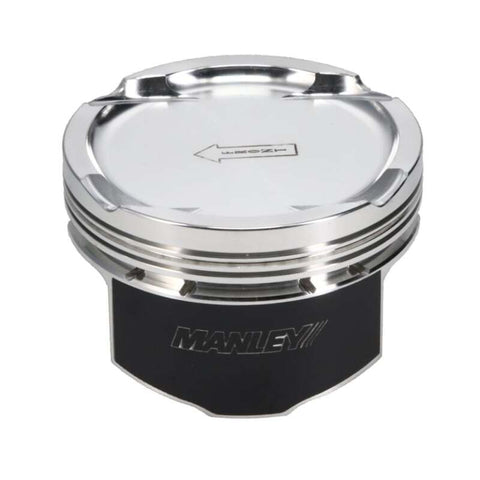 Manley 03-06 Evo 8/9 (7 Bolt 4G63T) 86mm +1mm 100mm Stroke 8.5:1 Dish Extreme Duty Pistons w/ Rings - 608010CE-4