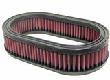K&N Oval Air Filter - 8-7/8in L 5-1/4in W 2in H - E-3442