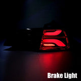 AlphaRex 20-22 Tesla Model Y PRO-Series LED Tail Lights Red Smoke w/Seq Sig - 601040
