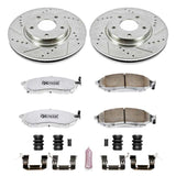 Power Stop 03-04 Infiniti M45 Front Z26 Street Warrior Brake Kit - K152-26