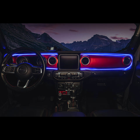 ORACLE Lighting Jeep Wrangler JL / Gladiator JT ColorSHIFT Fiber Optic LED Interior Kit - 4236-333