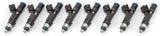 Edelbrock Fuel Injectors 50 Lb/Hr Long 60mm Uscar High Impedance Set of 8 - 15901