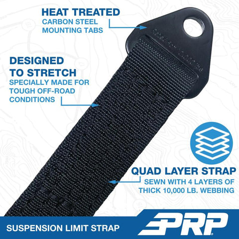 PRP 6In. Quad Wrap Limit Strap - F6