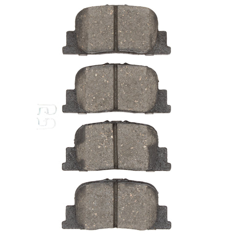 R1 00-10 Toyota Camry Hybrid Rear Ceramic Brake Pads - 2310-0835-00