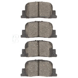 DFC 00-10 Toyota Camry Hybrid Rear 4000 Hybridynamic Brake Pads - 4000-0835-00