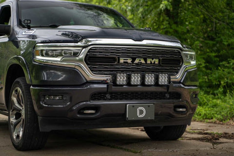 Diode Dynamics SS5 Grille CrossLink Lightbar Kit for 2019-Present Ram - Sport Yellow Combo - DD7609
