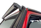 DV8 Offroad 2018+ JL/Gladiator Picatinny Rail A-Pillar Pod LED Light Mount - D-JL-190052-PIL