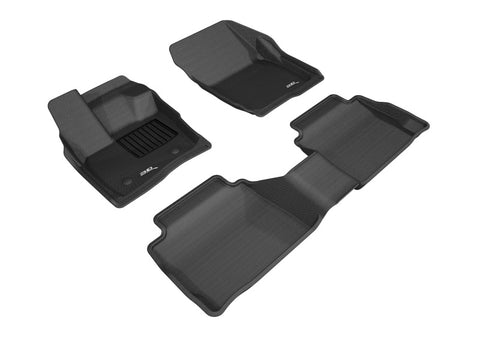 3D MAXpider 17-20 Lincoln Mkz Kagu Black R1 R2 - L1LC01301509