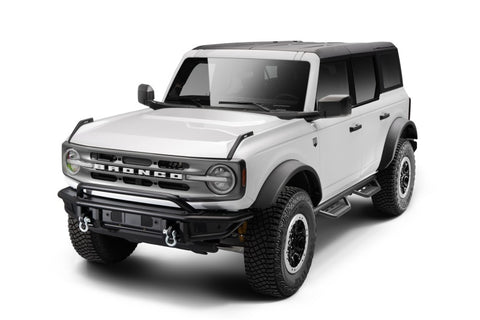 N-Fab 21-22 Ford Bronco 4 Door SRW RS Nerf Step - Full Length - 2in - Tex. Black - 321417212