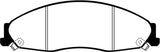 EBC 02-05 Cadillac CTS 2.6 Greenstuff Front Brake Pads - DP21645