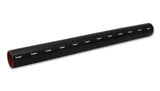 Vibrant 4 Ply Reinforced Silicone Straight Hose Coupling - 2.25in I.D. x 36in long (BLACK) - 2709