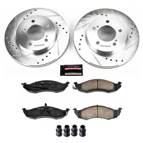Power Stop 93-02 Mercury Villager Front Z23 Evolution Sport Brake Kit - K1823