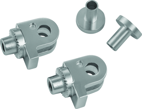 Kuryakyn Splined Peg Adaptor Triumph Chrome - 8841