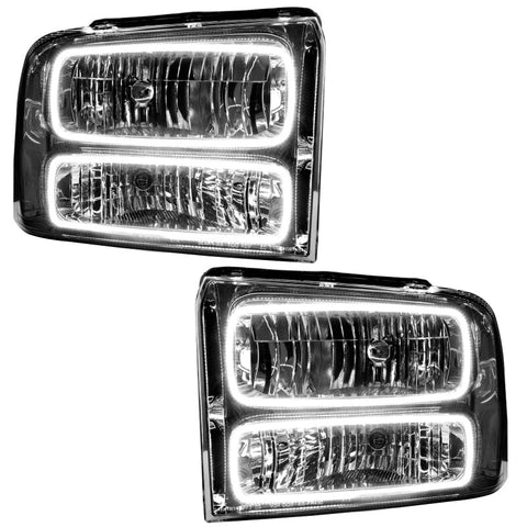 Oracle 05-07 Ford F-250/350 SMD HL - Chrome - ColorSHIFT w/ 2.0 Controller - 7160-333