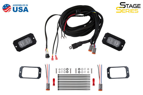 Diode Dynamics Stage Series Flush Mount Reverse Light Kit C1 Sport - DD7146