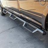 Westin/HDX 19-20 Ram 2500/3500 Crew Cab (8ft Bed) Drop Wheel to Wheel Nerf Step Bars - Txt Black - 56-534345