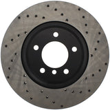 StopTech 07-10 BMW 335i Cross Drilled Left Front Rotor - 128.34093L